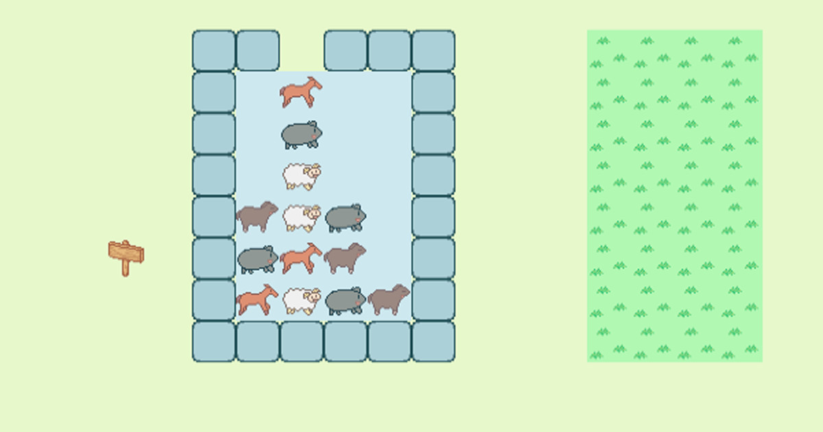 動物パズルゲーム