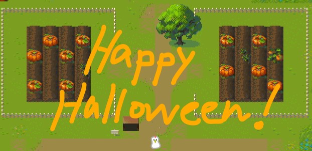 かぼちゃ畑で出荷して