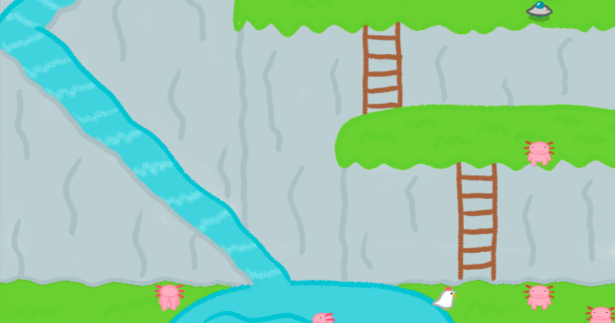 ウーパールーパー・スライダー