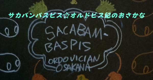 サカバンバスピス☆オルドビス紀のおさかな