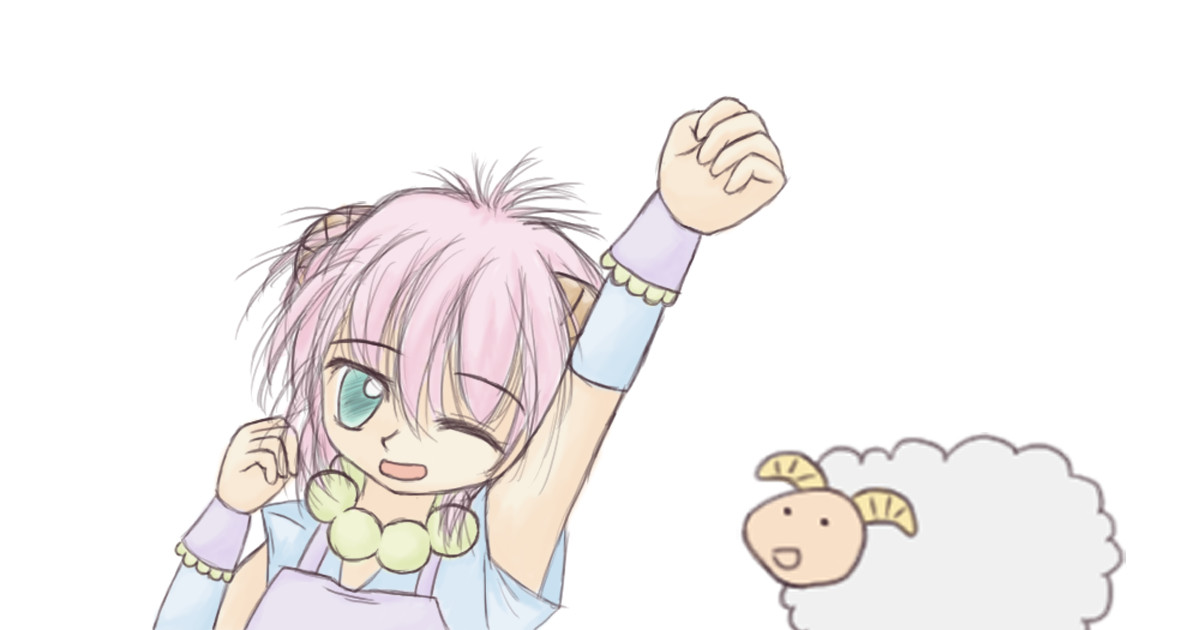 羊子ちゃんのドット絵を解説だよ